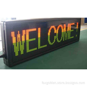 P7.62 Moving Message Digital LED Display Sign